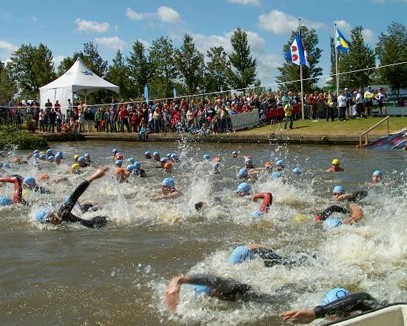 Start Triathlon zwemtraining bij ZPC Twenhaarsveld triathlon gemeente 